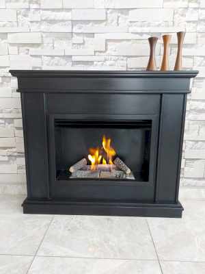 CLASSICAL BLACK BACASIZ ŞÖMİNE-4
