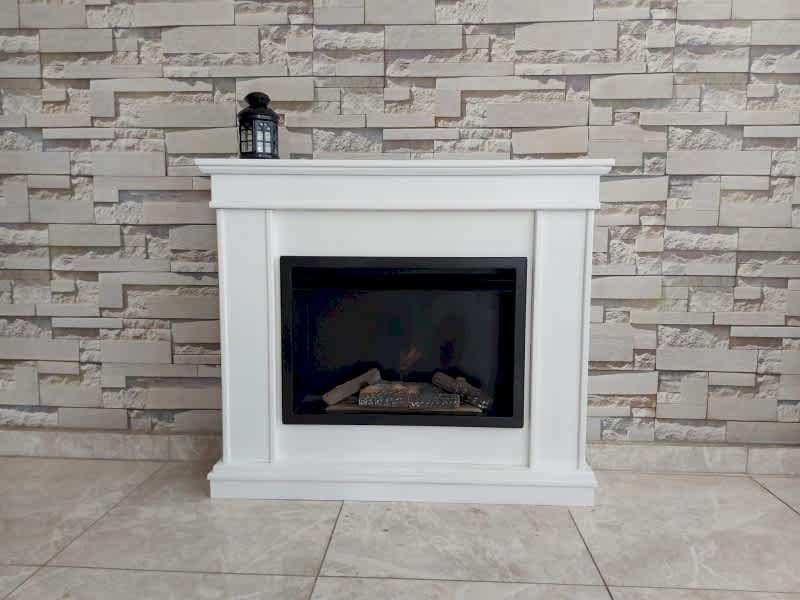 CLASSICAL WHITE BACASIZ ŞÖMİNE