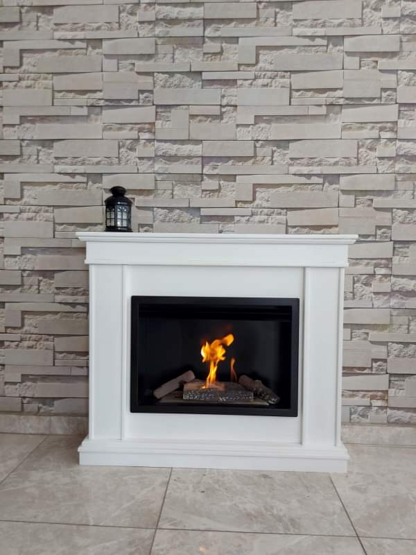 CLASSICAL WHITE BACASIZ ŞÖMİNE
