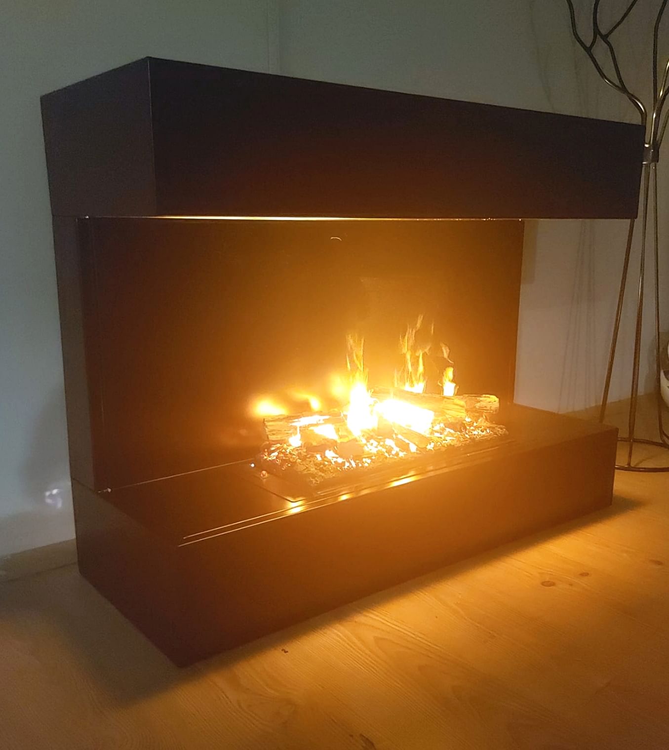 Wallfire 3d Su Buharlı Elektrikli Şömine