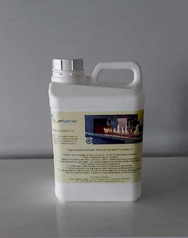 Bio Ethanol Şömine Yakıtı 5 Lt.